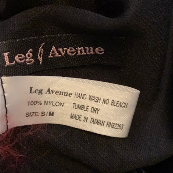 LEG AVENUE RED CAN CAN CORSET DRESS HALLOWEEN COSTUME - Picture 6 of 9